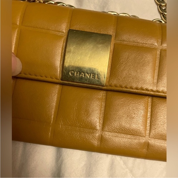 AUTHENTIC Vintage Chanel Chocolate Bar WOC π§‘ - Picture 4 of 10